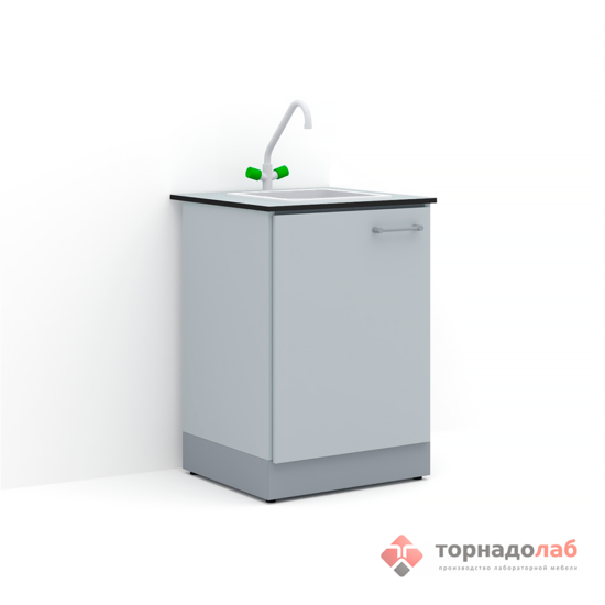 Стол лабораторный моечный Дельта-С-1/2-1